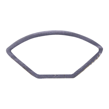 Kwartrond profiel kunststof RVS look zelfklevend 14x14mm 260cm
