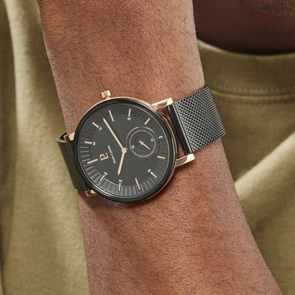 Montre Pierre Lannier Woofer Marron