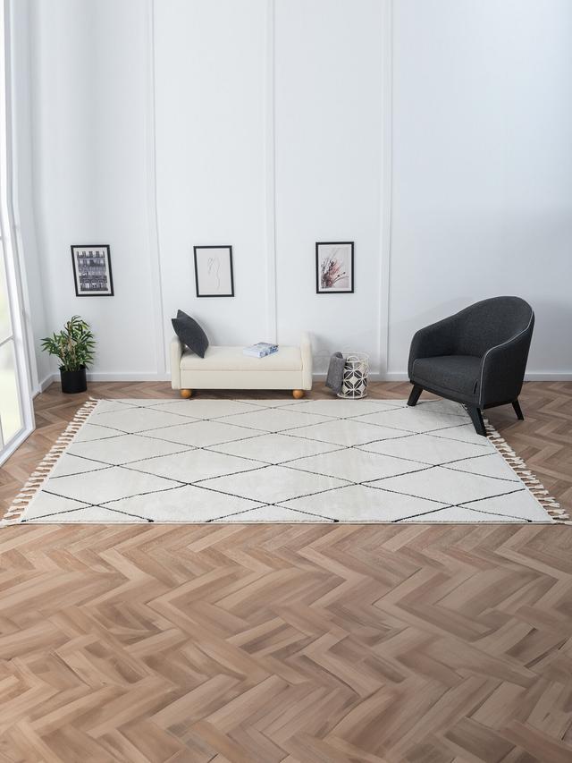 Teppich Raute, 290 x 200 cm