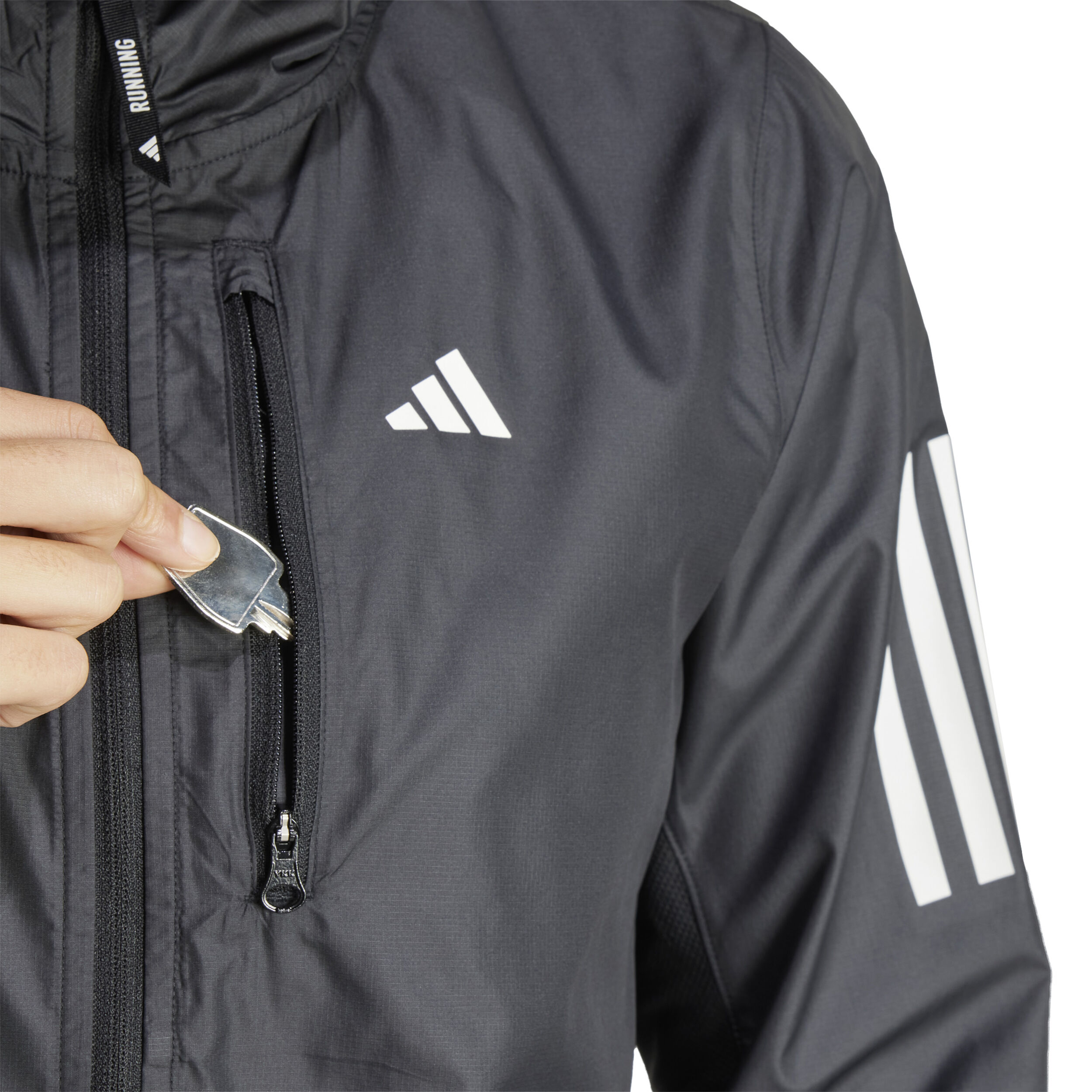 adidas Own The Run B Veste Running Femmes - Noir