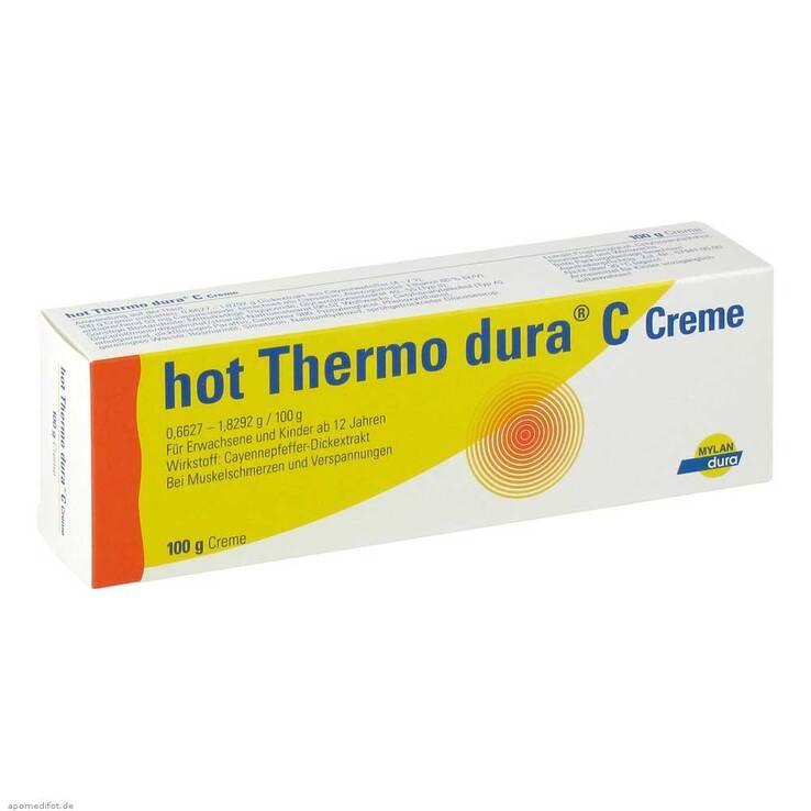 Hot Thermo dura C Creme, 100 g