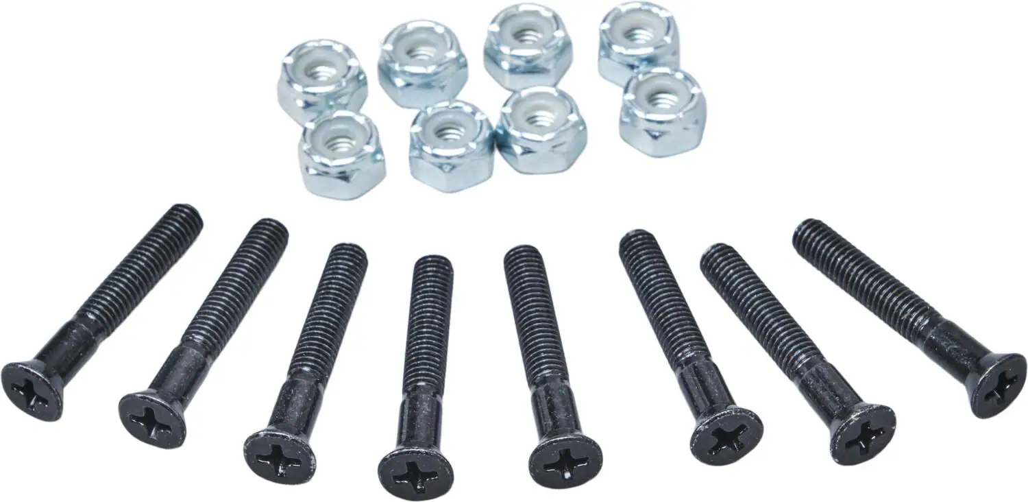 Pig Skateboard Hardware 8-Pak - Møtrikker Og Bolte Skateboards