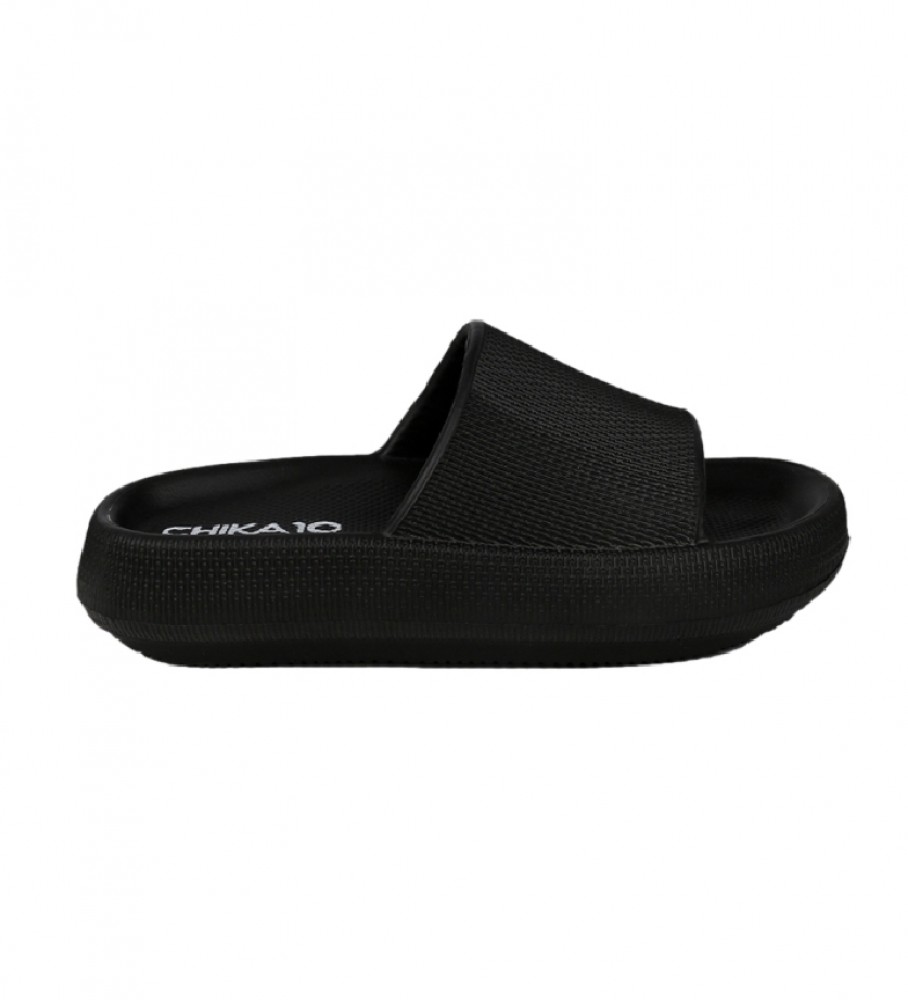 Chika10 Flip Sandals 01 Preto