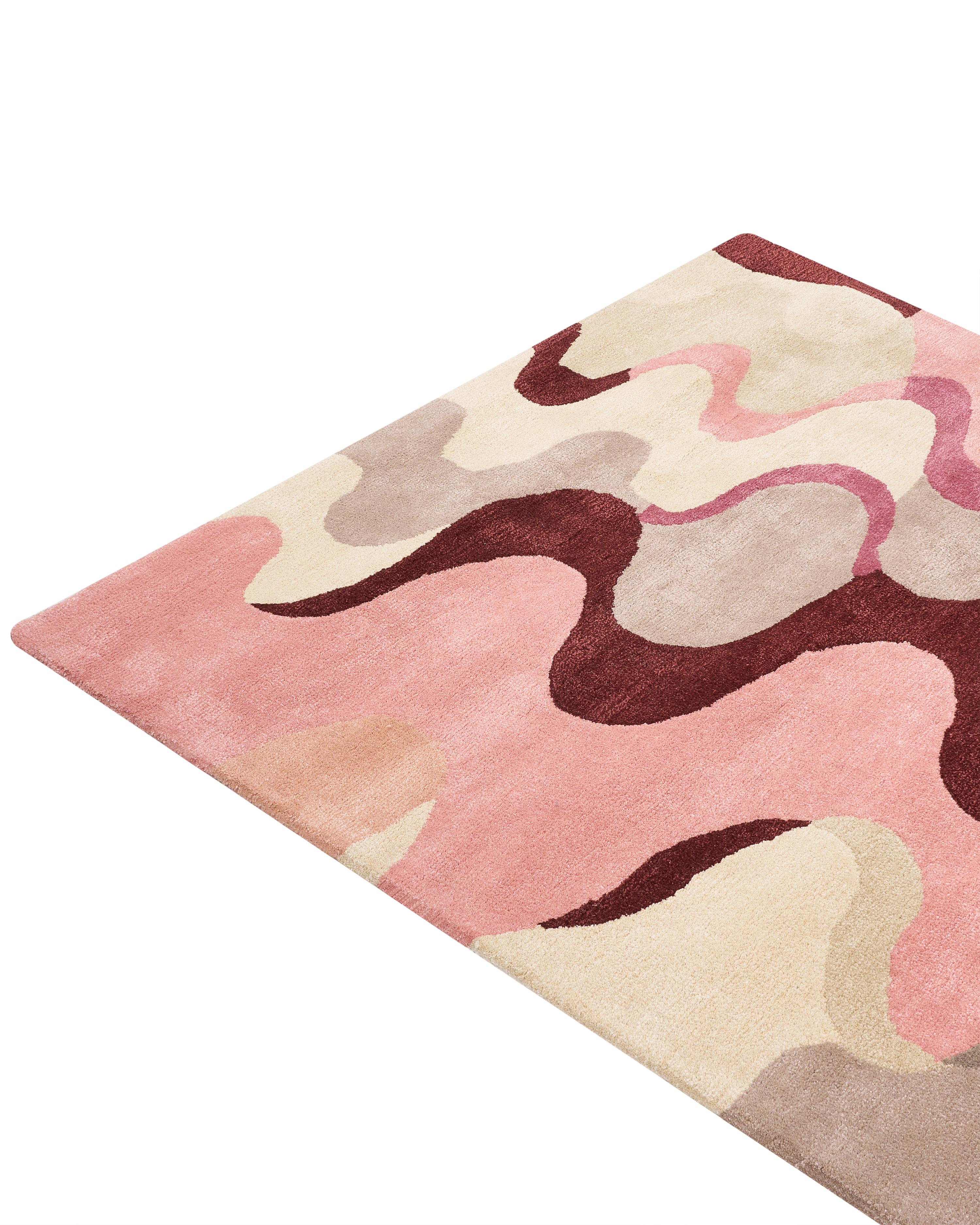 Vloerkleed KOTLI Meerkleurig 160 x 230 cm Viscose