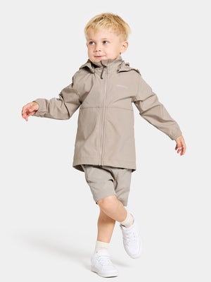 Didriksons  Bringebær Vindjakke, Beach beige