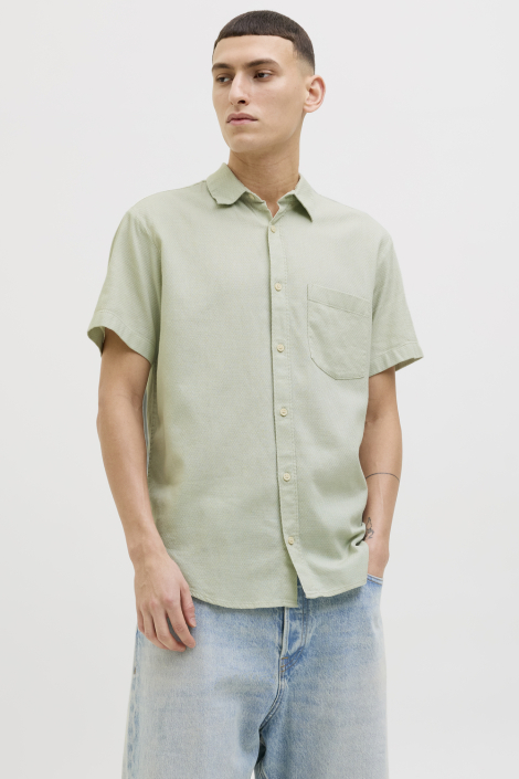 Jack & Jones groene heren overhemd