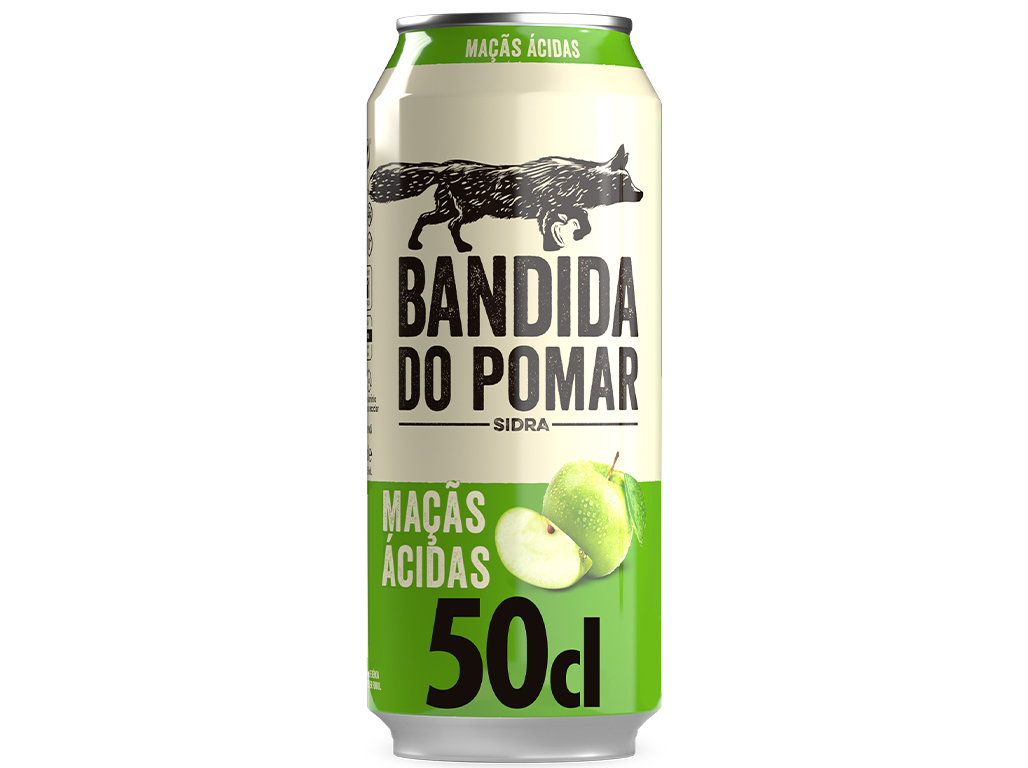 SIDRA BANDIDA DO POMAR MAÇÃS ÁCIDAS LATA 0.50L