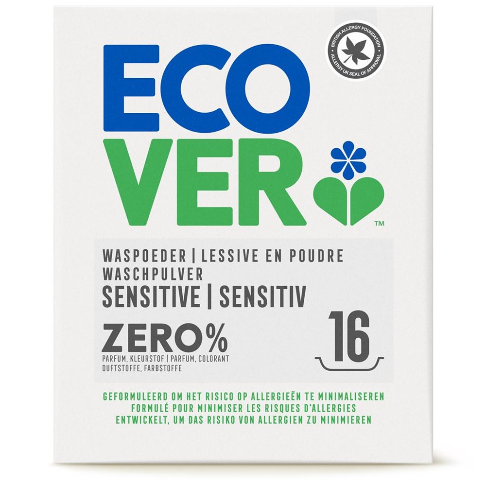 ECOVER Zero Waschpulver Universal 1.2 kg