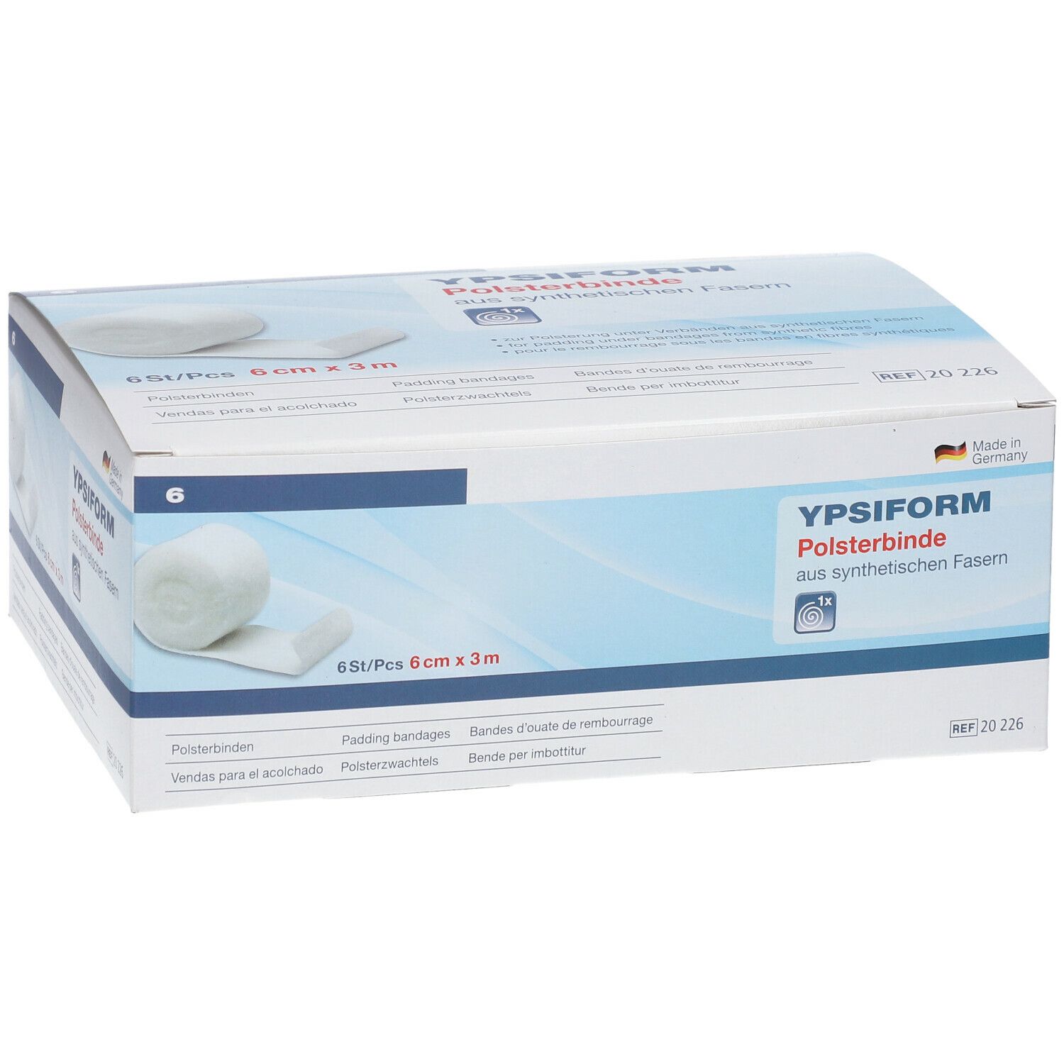 YPSIFORM Polsterbinde 6 cm x 3 m