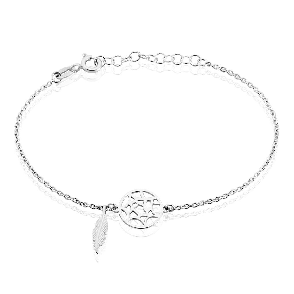 Bracelet Lorelle Argent Blanc