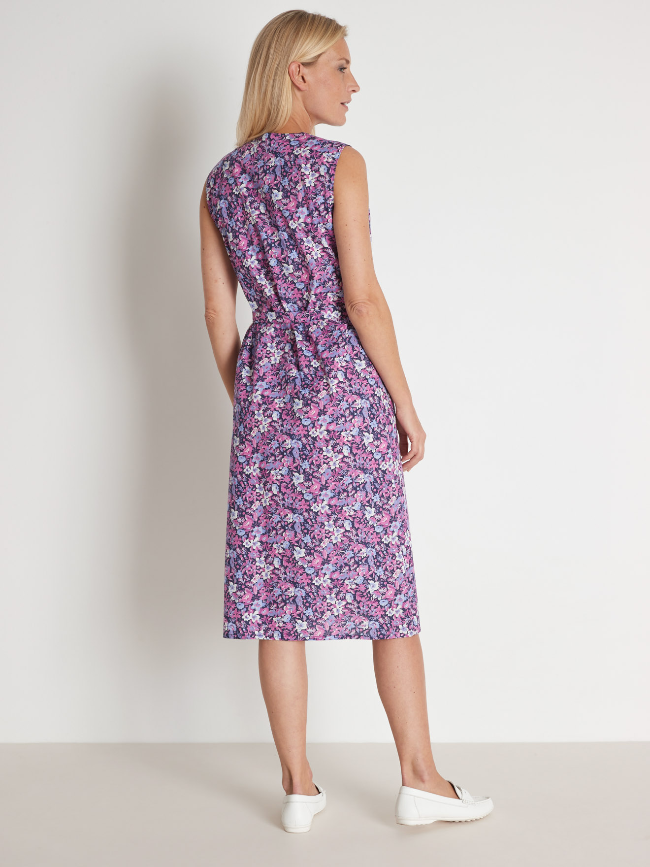 Tablier boutonné 50% coton