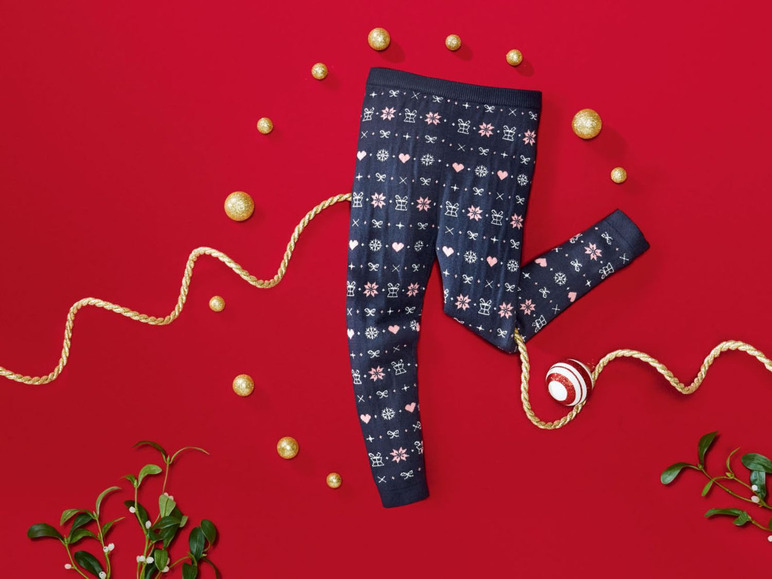 Gebreide legging voor peutermeisjes
