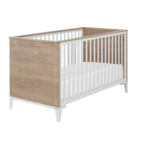 Marcel lit évolutif 70x140   Chêne blond/Blanc        de               Galipette