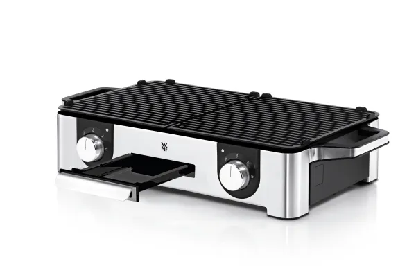 WMF LONO Master Grill - elektrisk grill - bord - 2400W - rustfrit stål (0415280011)