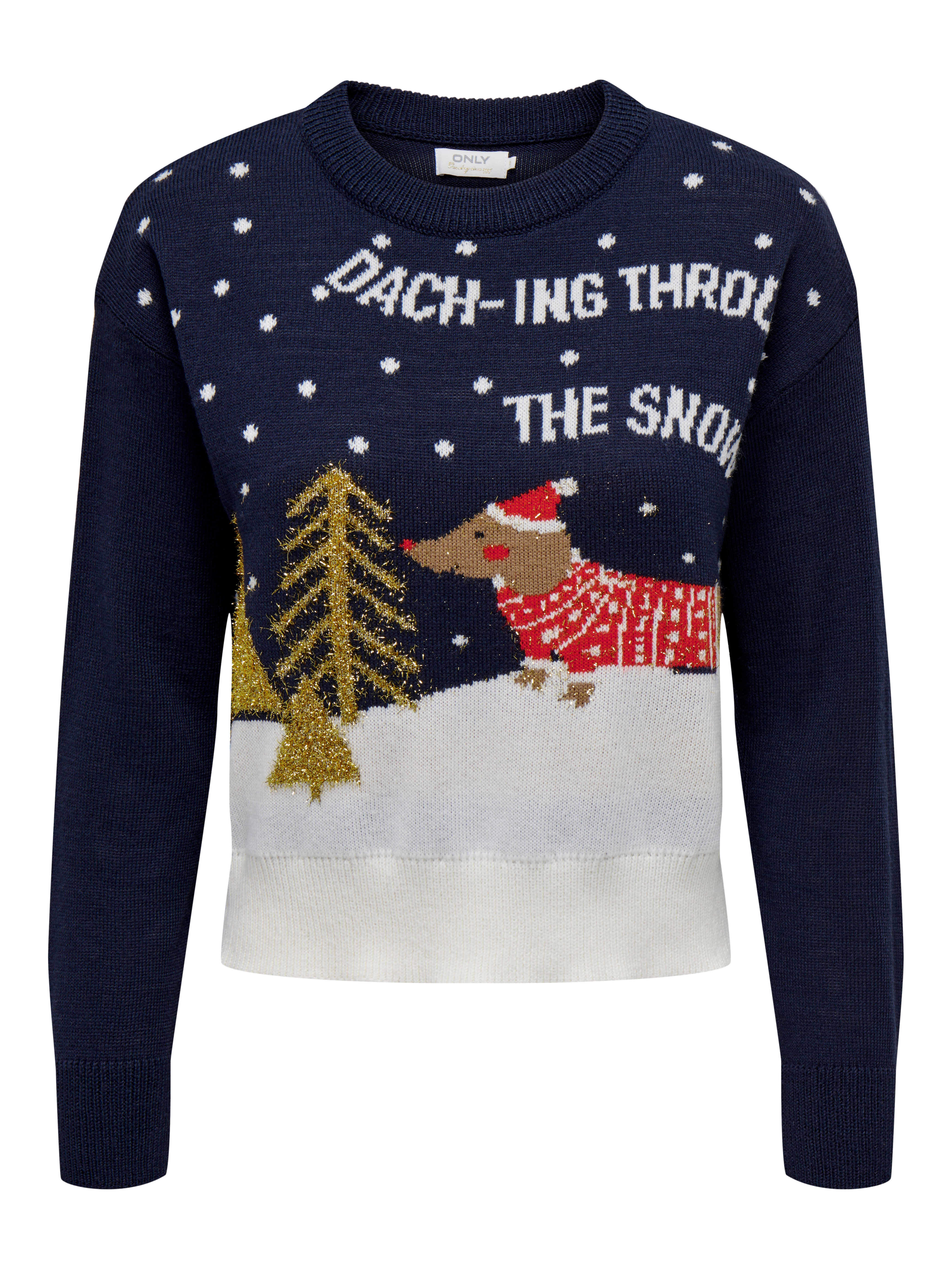 ONLXMAS Strickpullover Night Sky