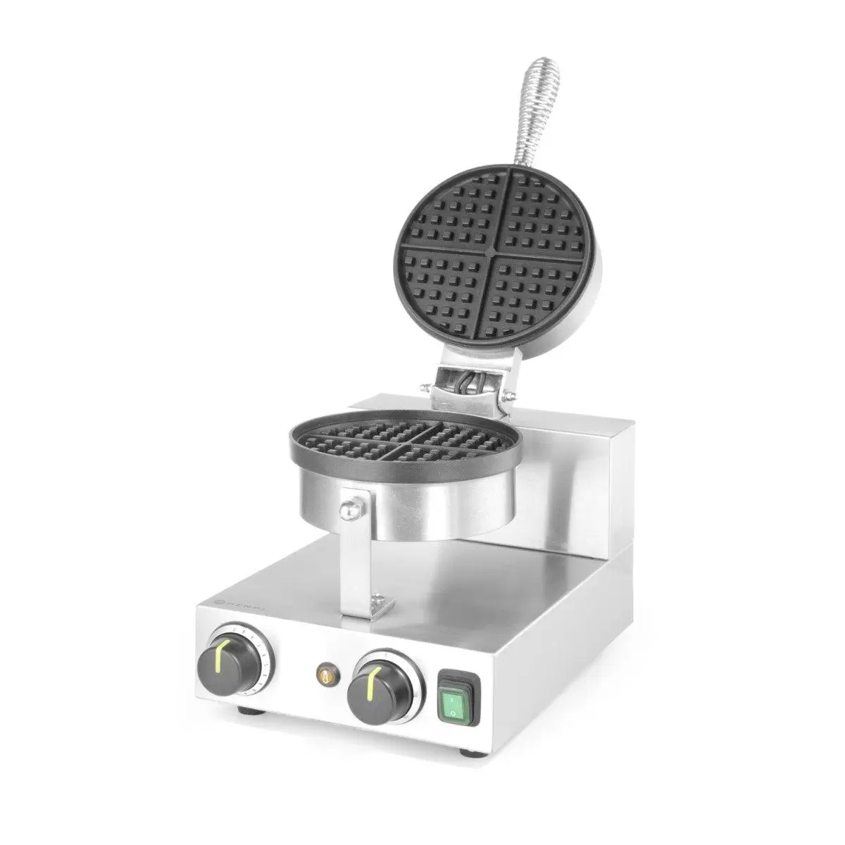Waffeleisen HENDI Waffeleisen rund Silber