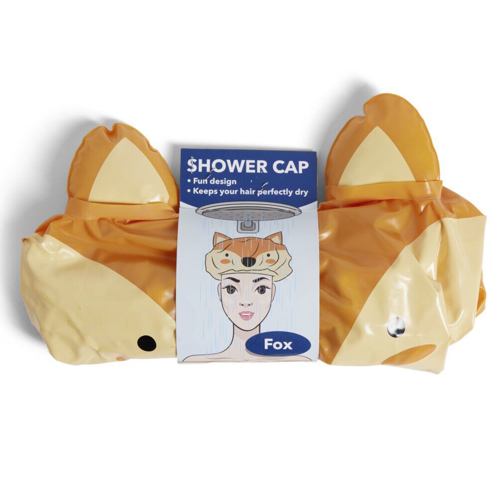Bonnet de douche adulte thème animaux 2 modèles