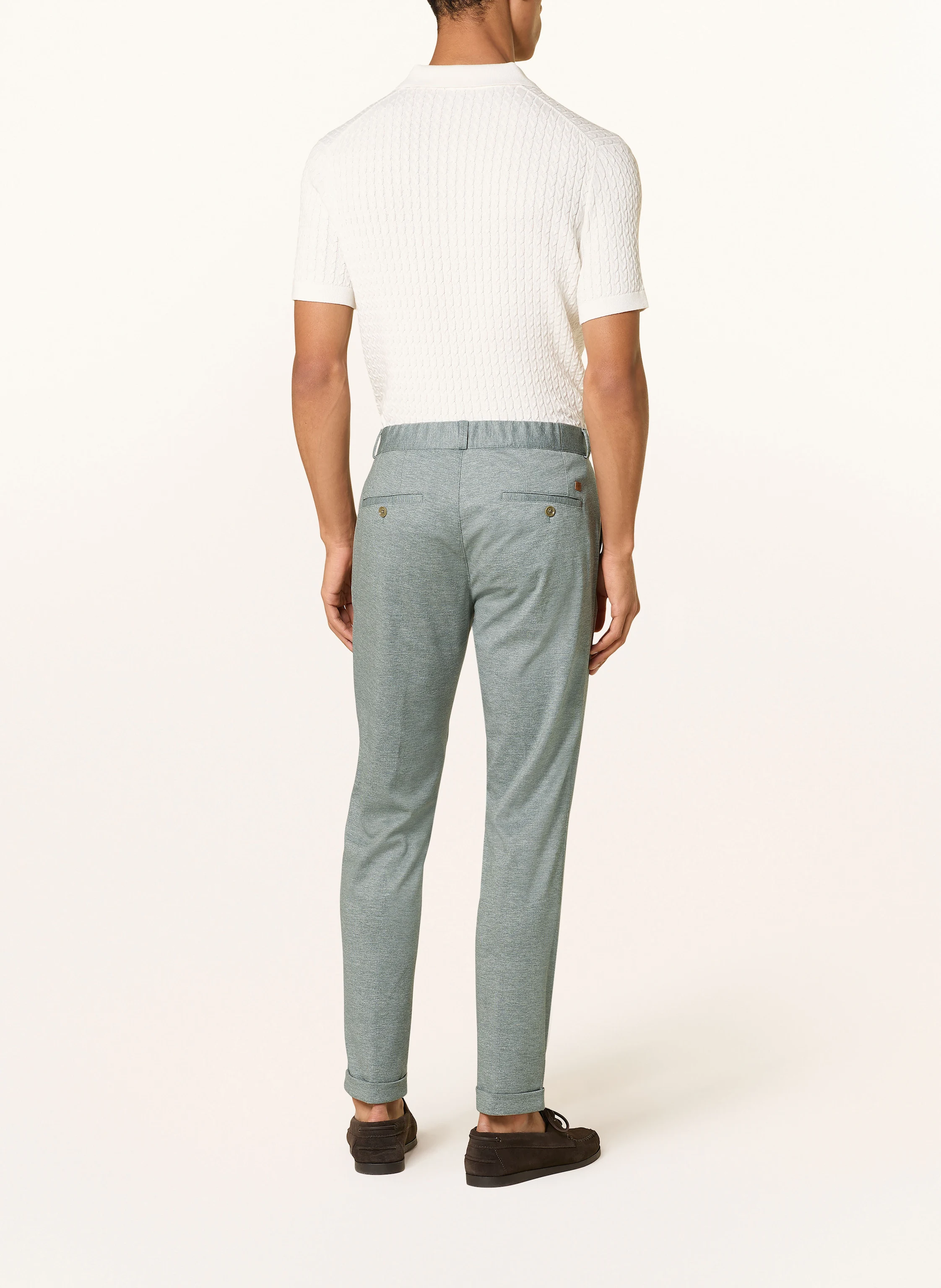 CG - CLUB of GENTS Anzughose Slim Fit aus Jersey