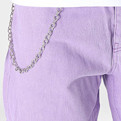 Short Jean K6383 Violet