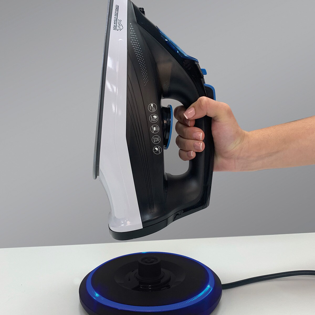 Starlyf® Bügeleisen kabellos Dampfbügeleisen Cordless Steam Iron