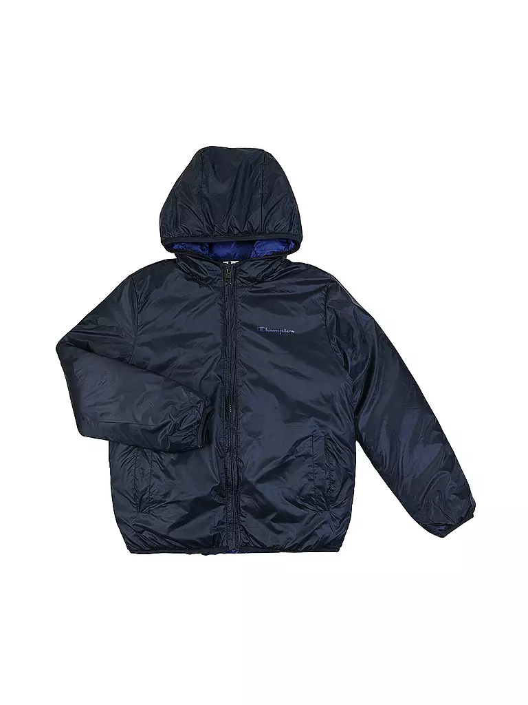 CHAMPION Jungen Wendejacke dunkelblau