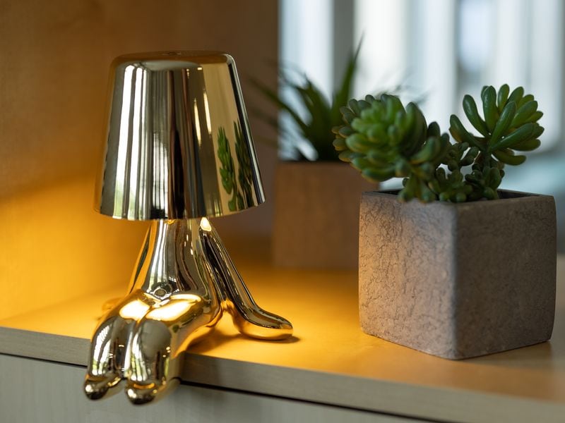 COCON LED Stimmungslicht DREAMER Gold Portable Akku-Tischleuchte