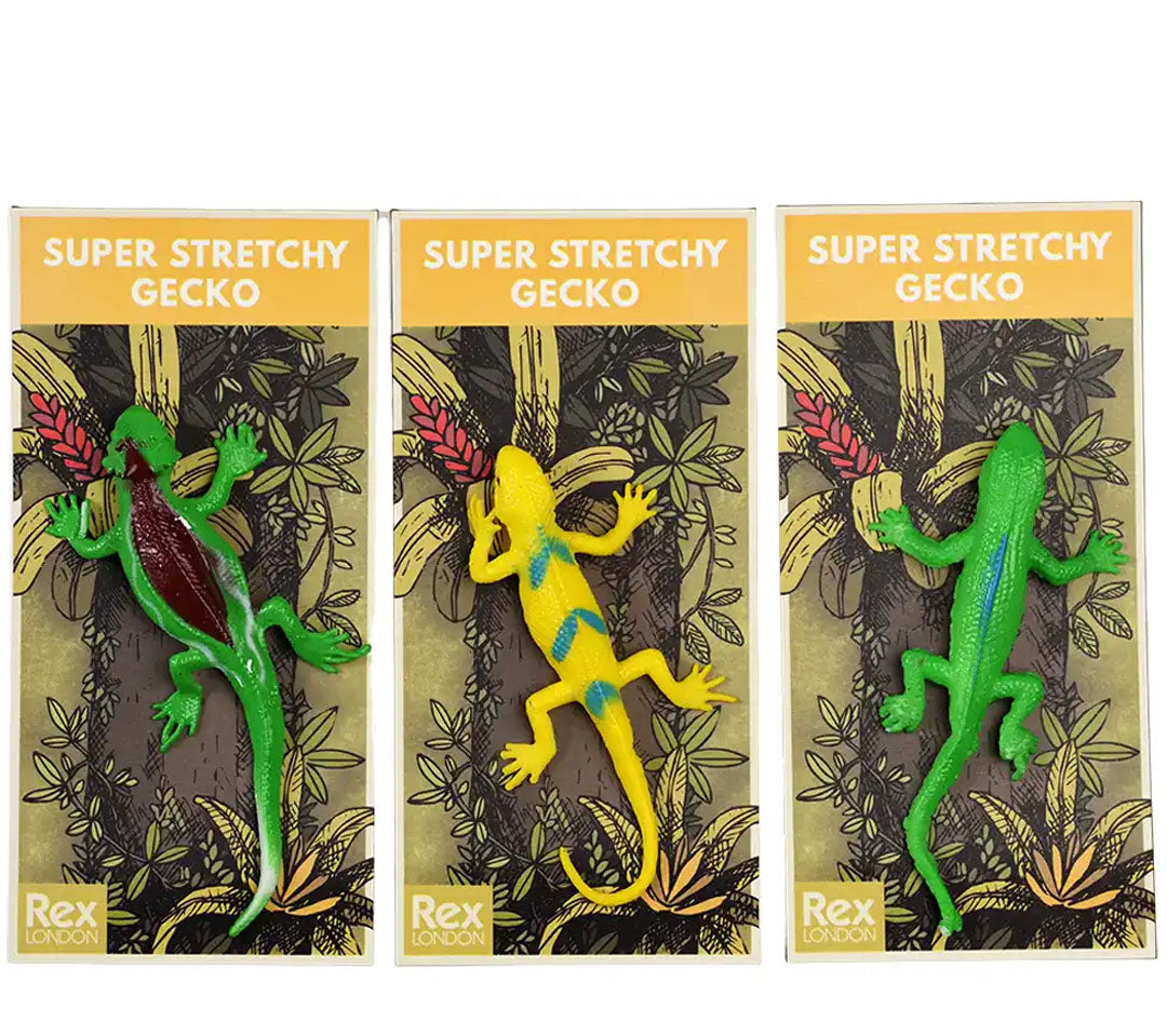 Rex london stretchy gecko - assorti