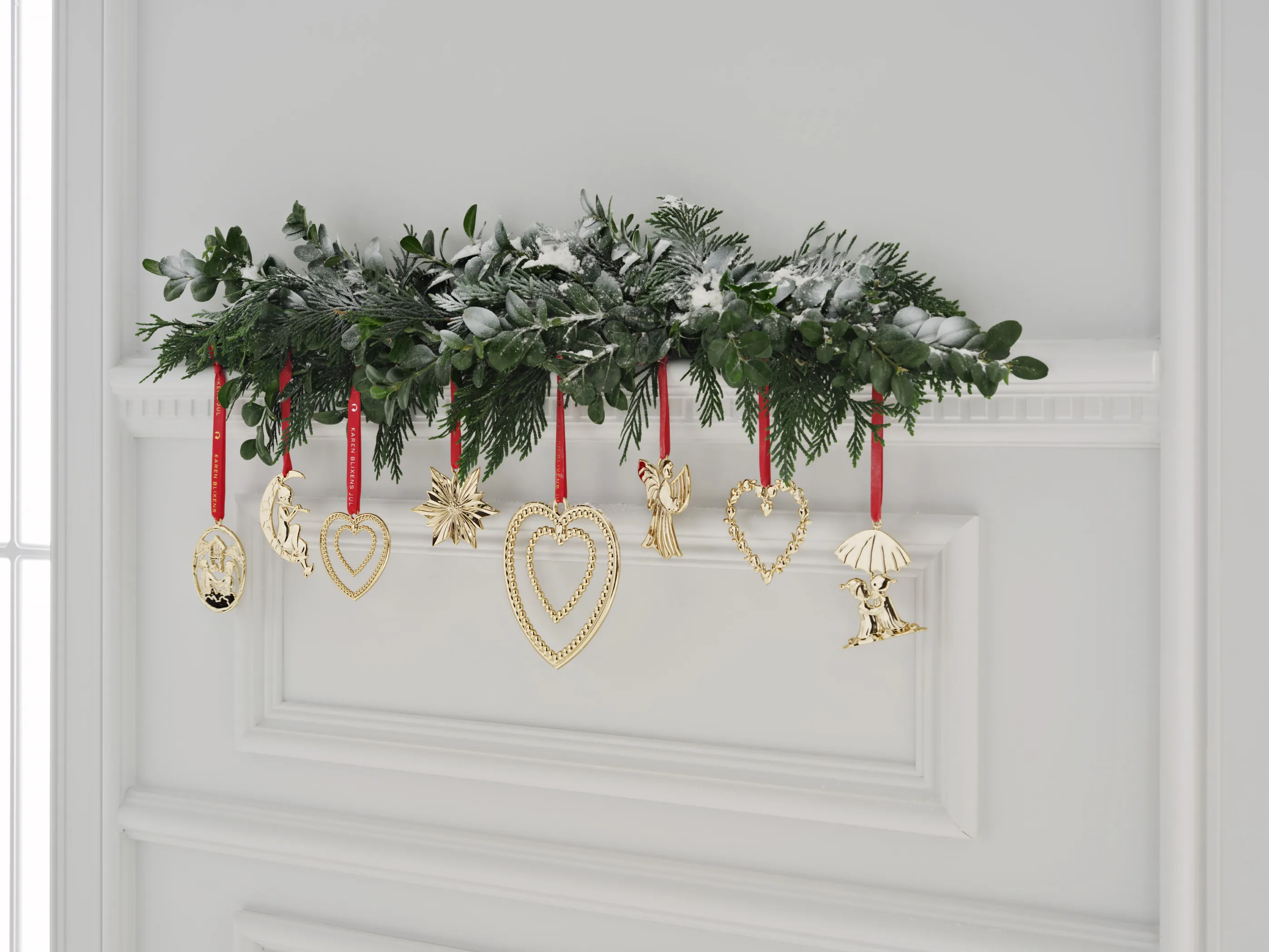 Rosendahl Karen Blixen Julepynt - Kuglehjerte