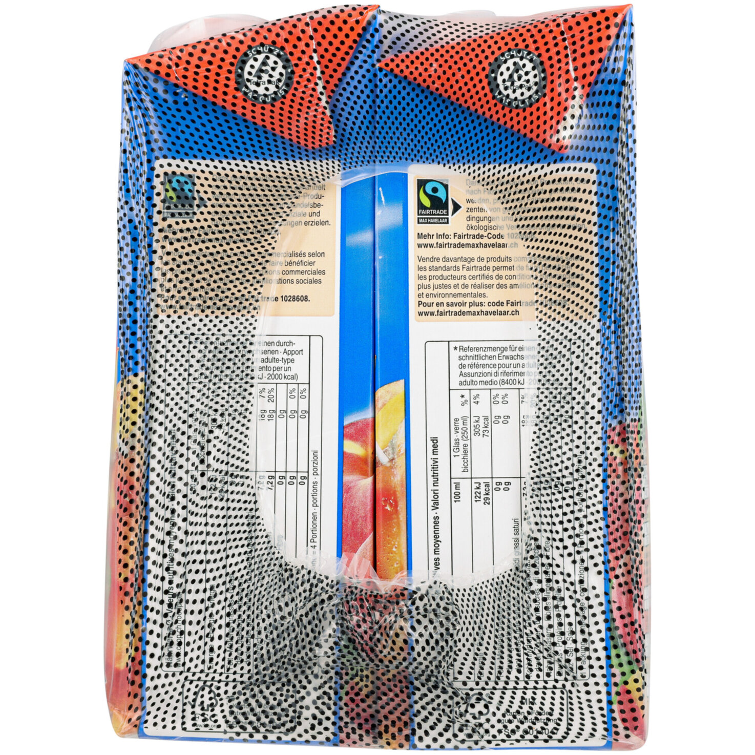 Fairtrade Ice Tea Peach 4x1l
