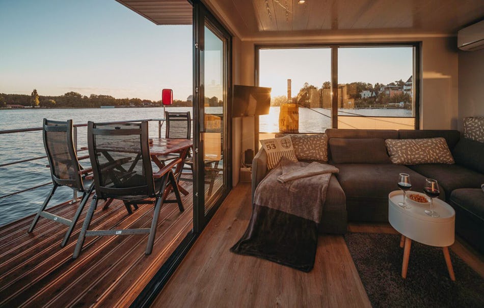 Kurzurlaub im Floating House Fürstenberg/Havel