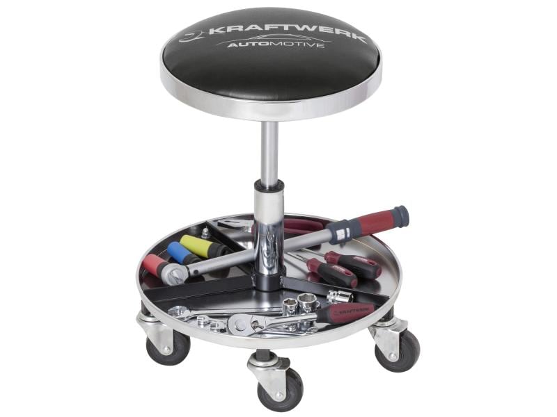 Kraftwerk Werkstatt-Rollhocker 3984 135 kg Rollhocker