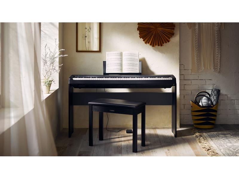 Yamaha E-Piano P-45B Schwarz Authentisches E-Piano mit natürlichem Spielgefühl