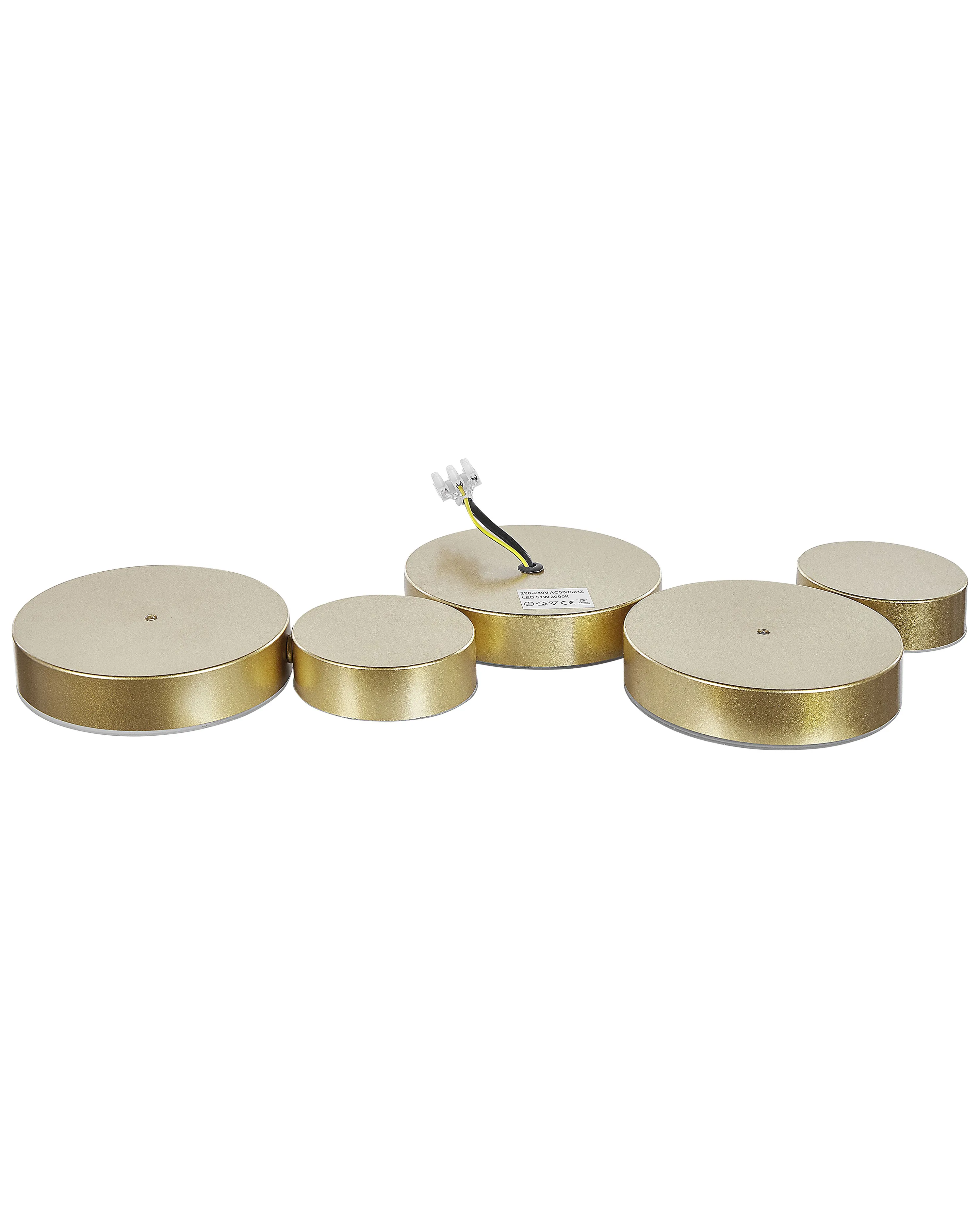 LED plafondlamp LUGA Metaal Goud