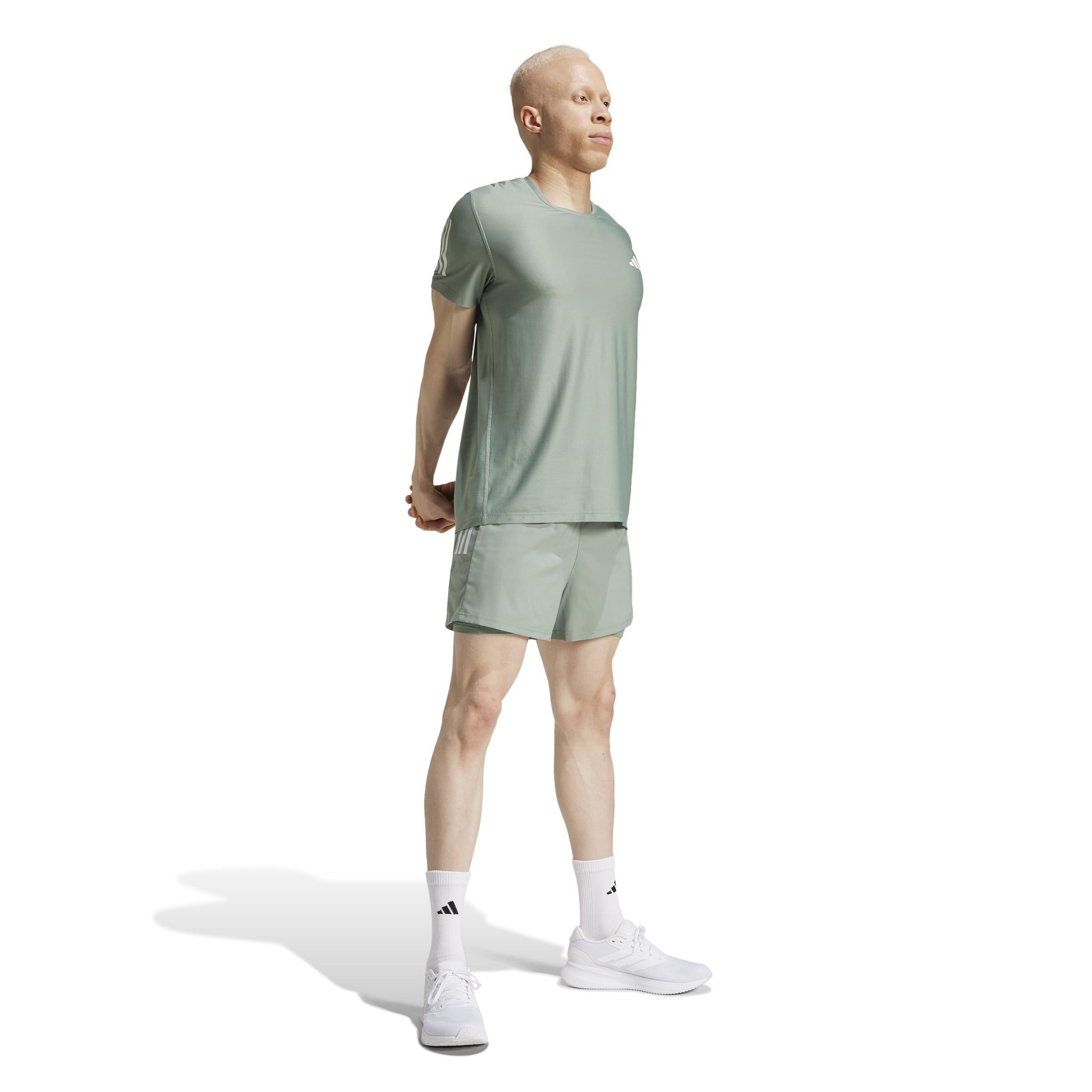 adidas Own the Run 2 in 1 Running Shorts Mens