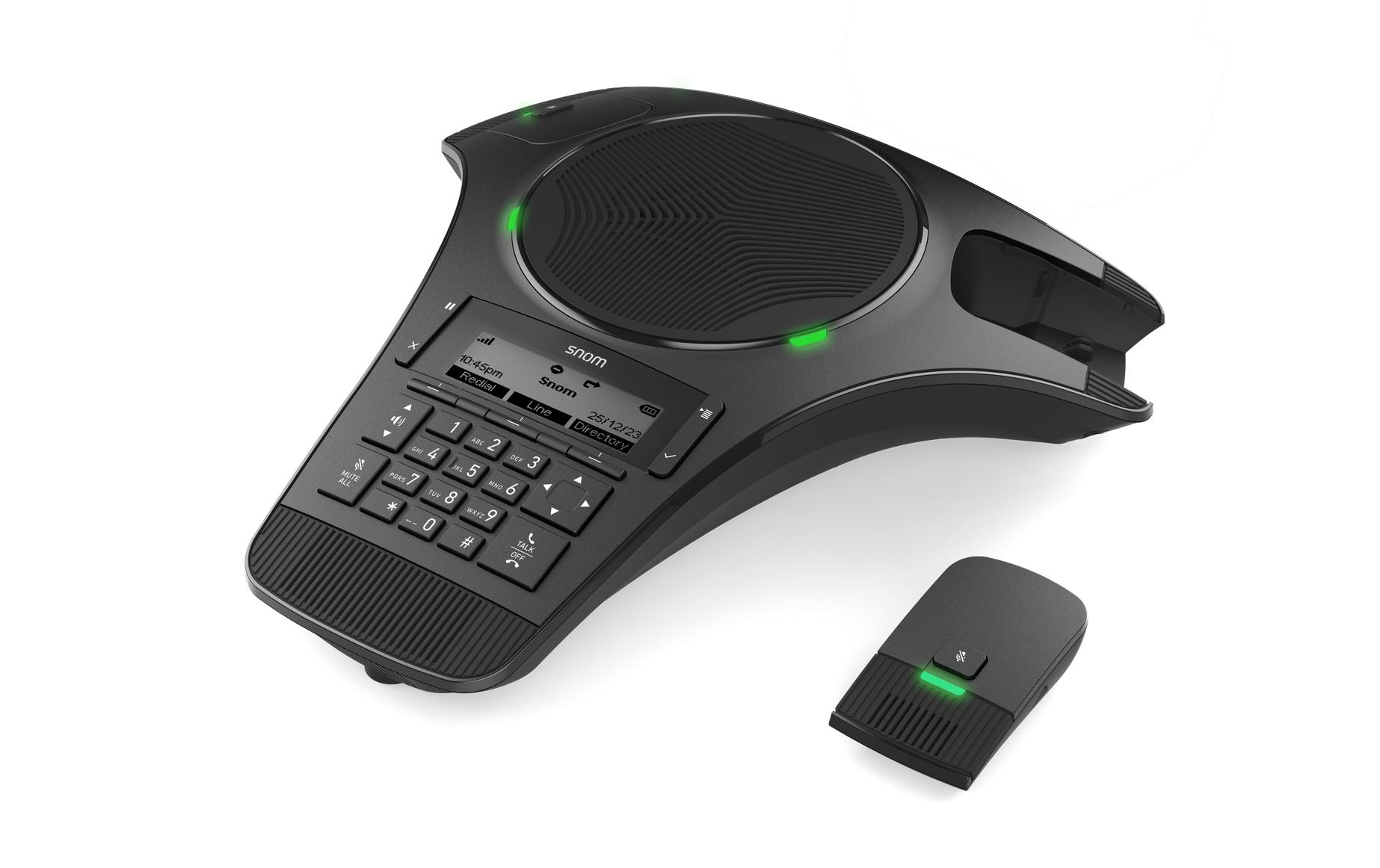 Konferenztelefon C620<br>Snom C620 Audiokonferenzgerät – Erlebe echte Unabhängigkeit und Flexibilität
