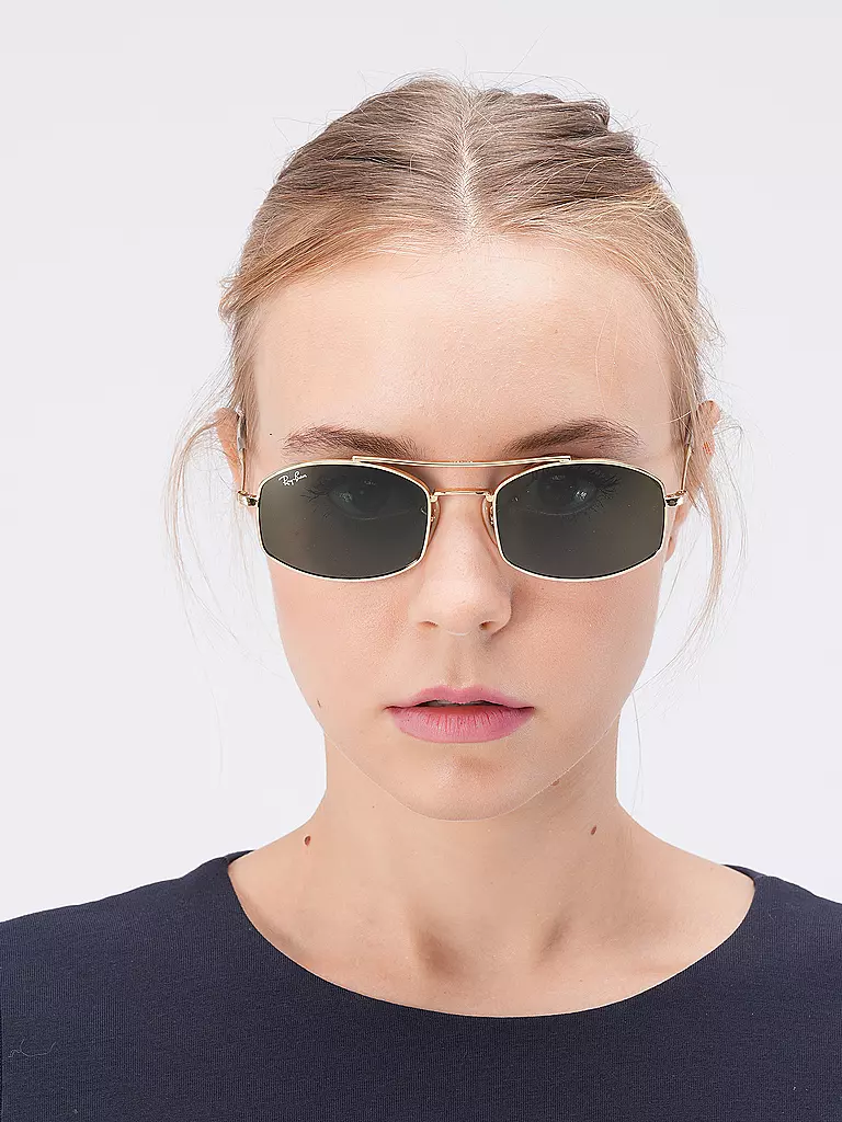 RAY BAN Sonnenbrille RB3719/54 gold