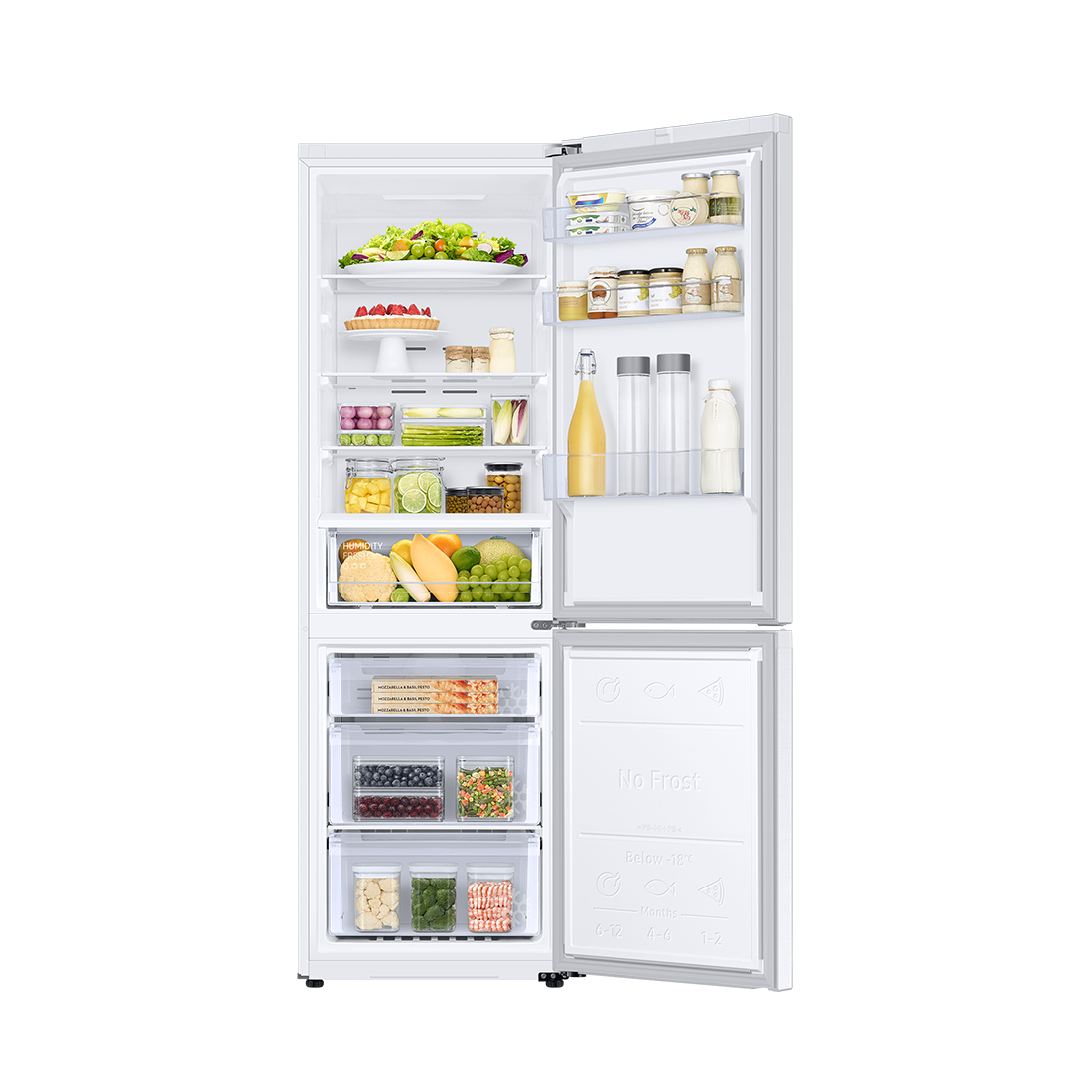 Samsung RB34C600DWW/WS Kühl-Gefrierkombination