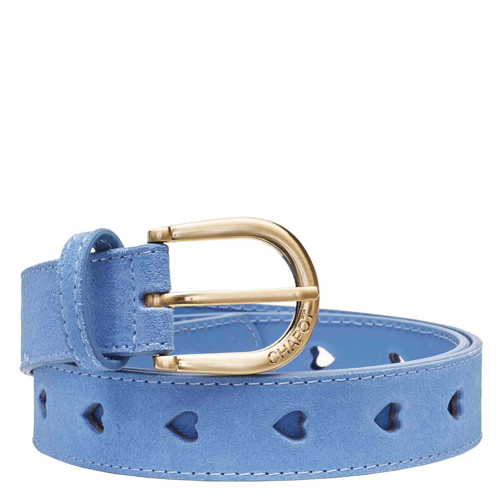 CUT IT OUT - Ceinture en cuir | Bleu