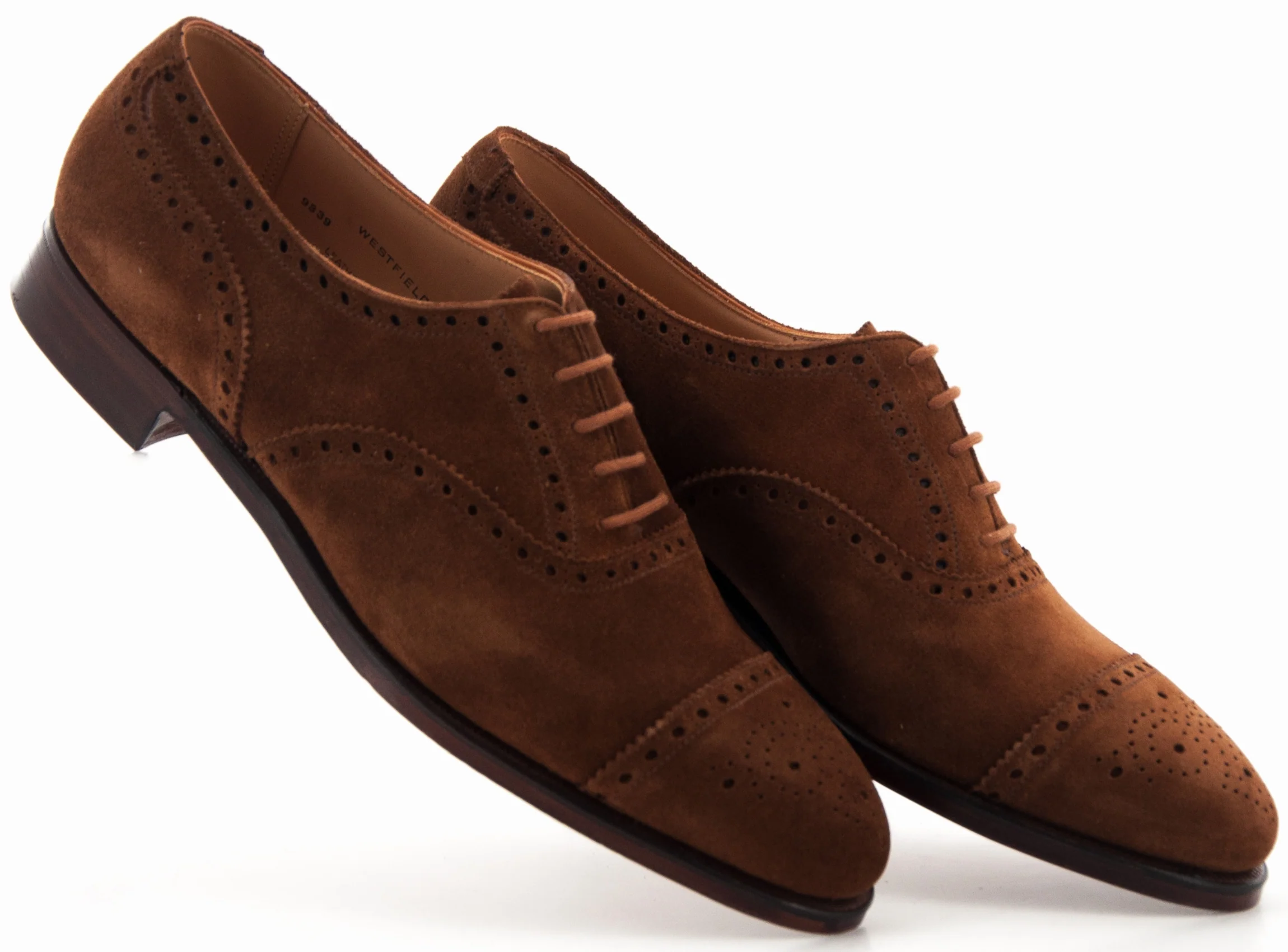 CROCKETT AND JONES - WESTFIELD SUEDE TABACCO