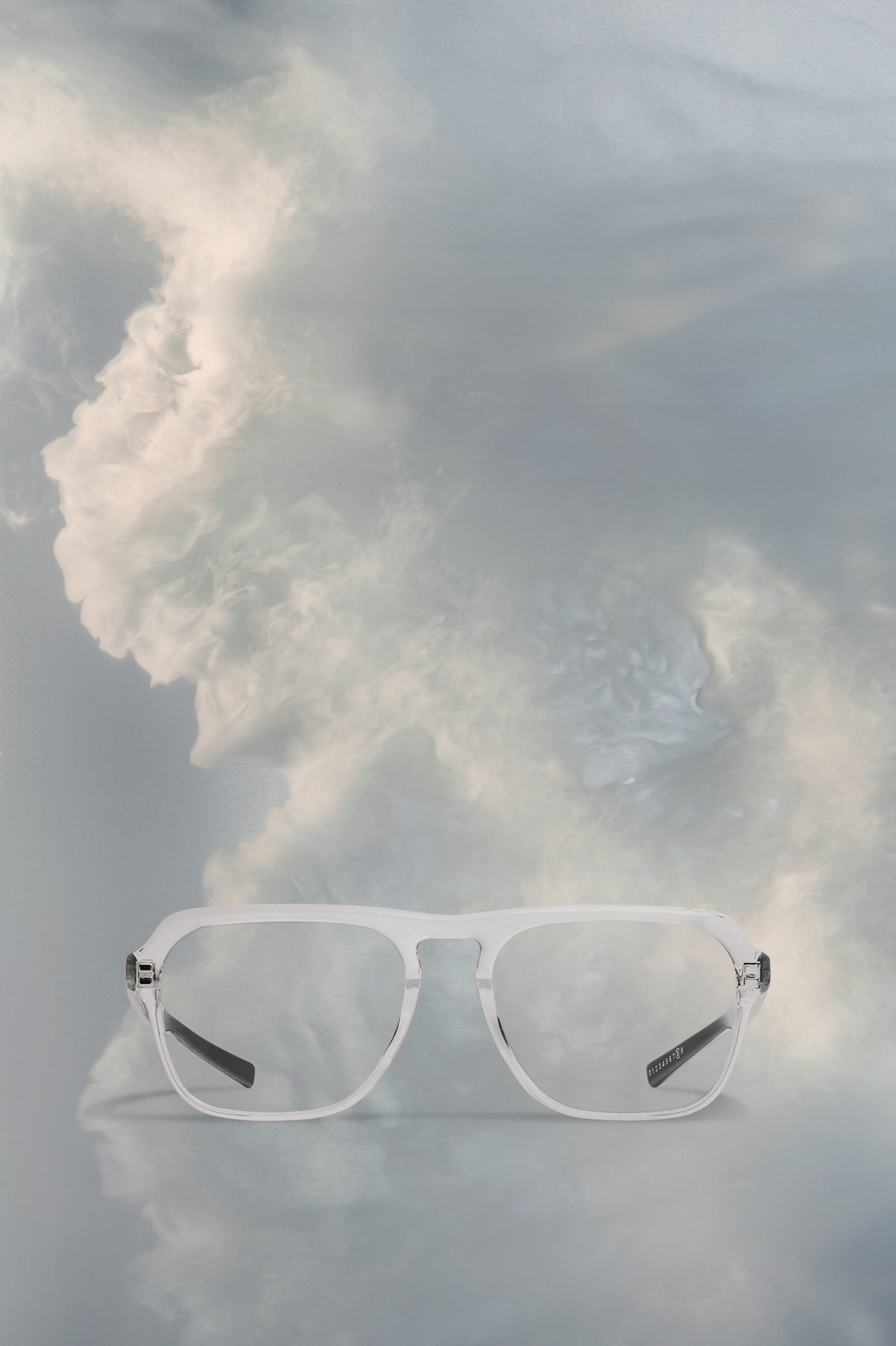 MM X Gentle Monster MM011 Translucent White