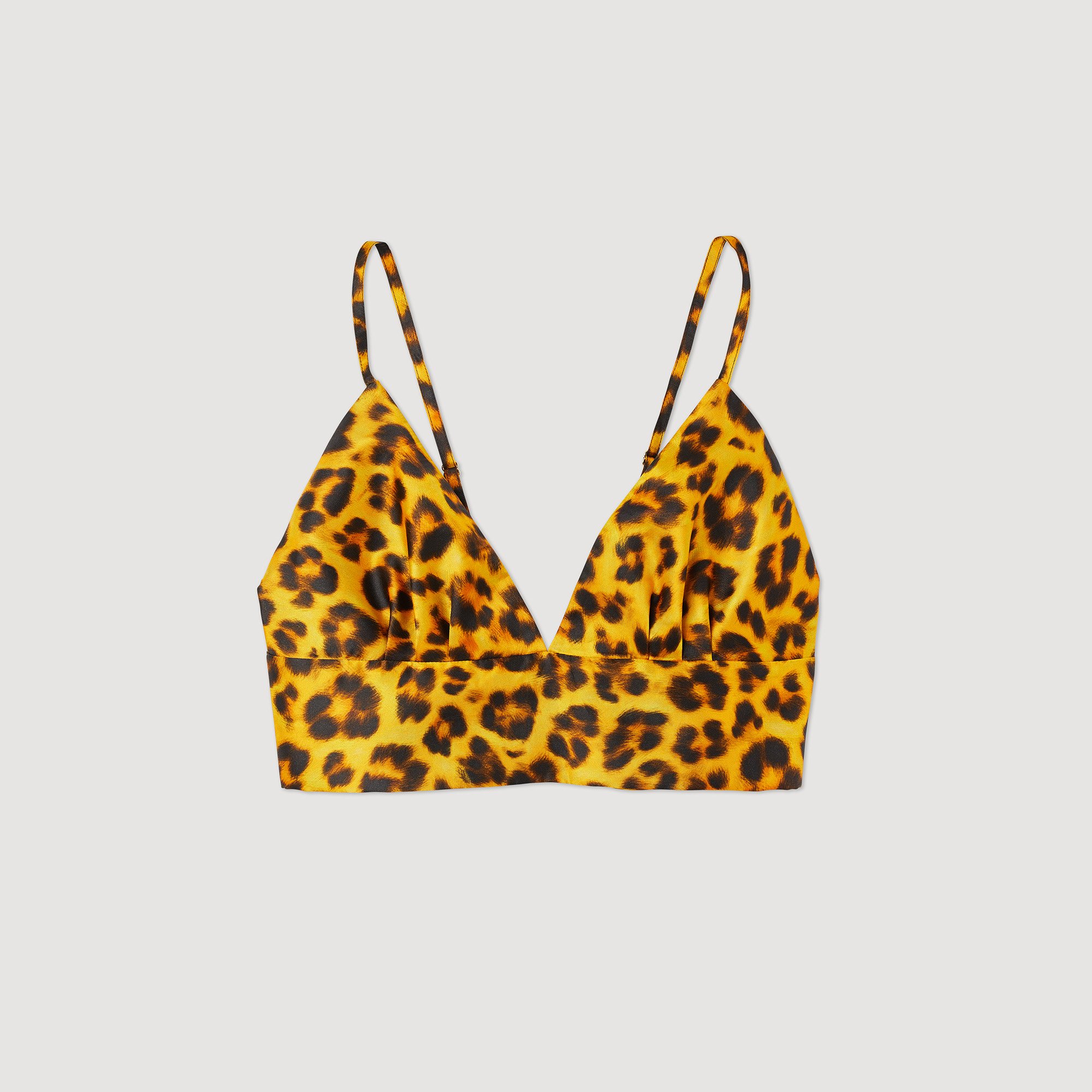 Top brassiére leopard