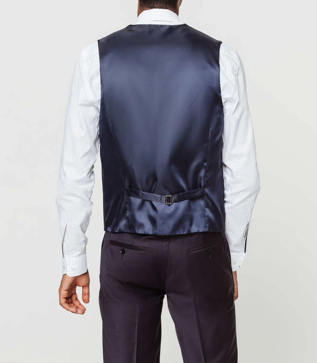 Gilet ville bleu