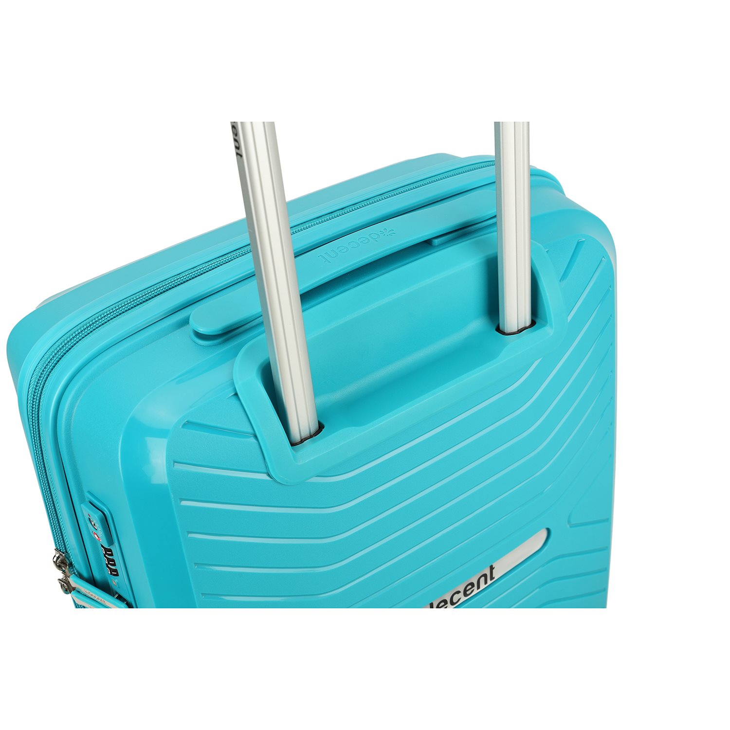 Decent Cross-One Cabin Trolley 55/35 light blue