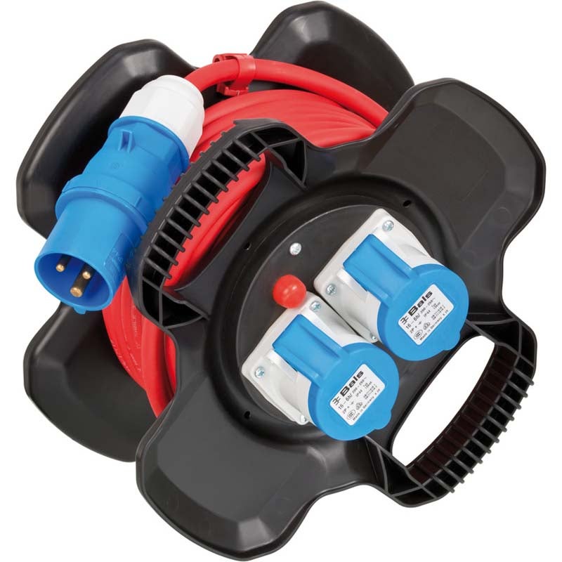 Brennenstuhl Gummi-KH 1169730100 compacte CEE kabelhaspel buitengebruik 12m