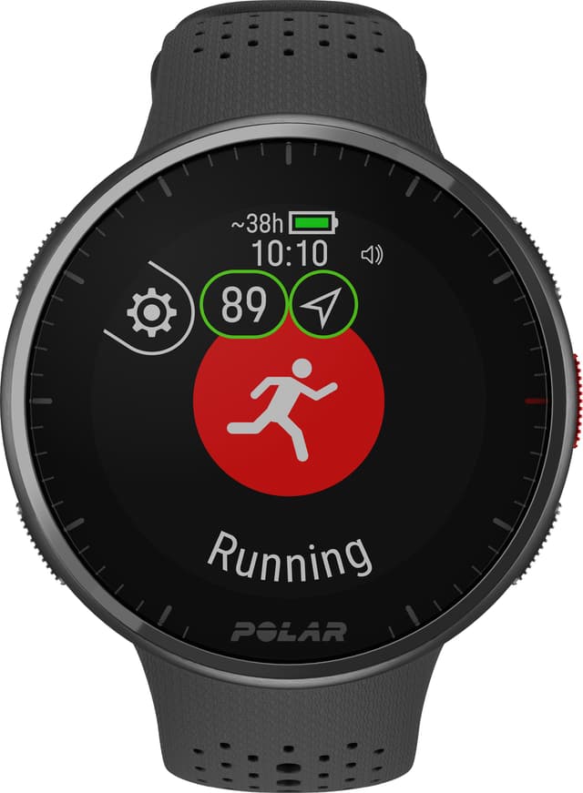 Polar Pacer Pro sportsur S/L (grå/sort)