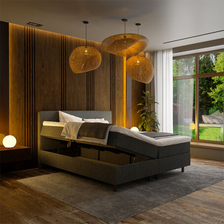 Boxspring met opbergruimte Hotel