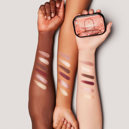M·A·C Cosmetics Palette Embedded in burgundy