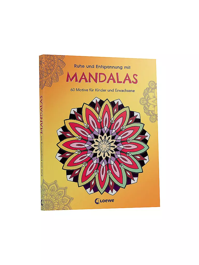 LOEWE VERLAG Malbuch - Ruhe und Entspannung mit Mandalas  keine Farbe