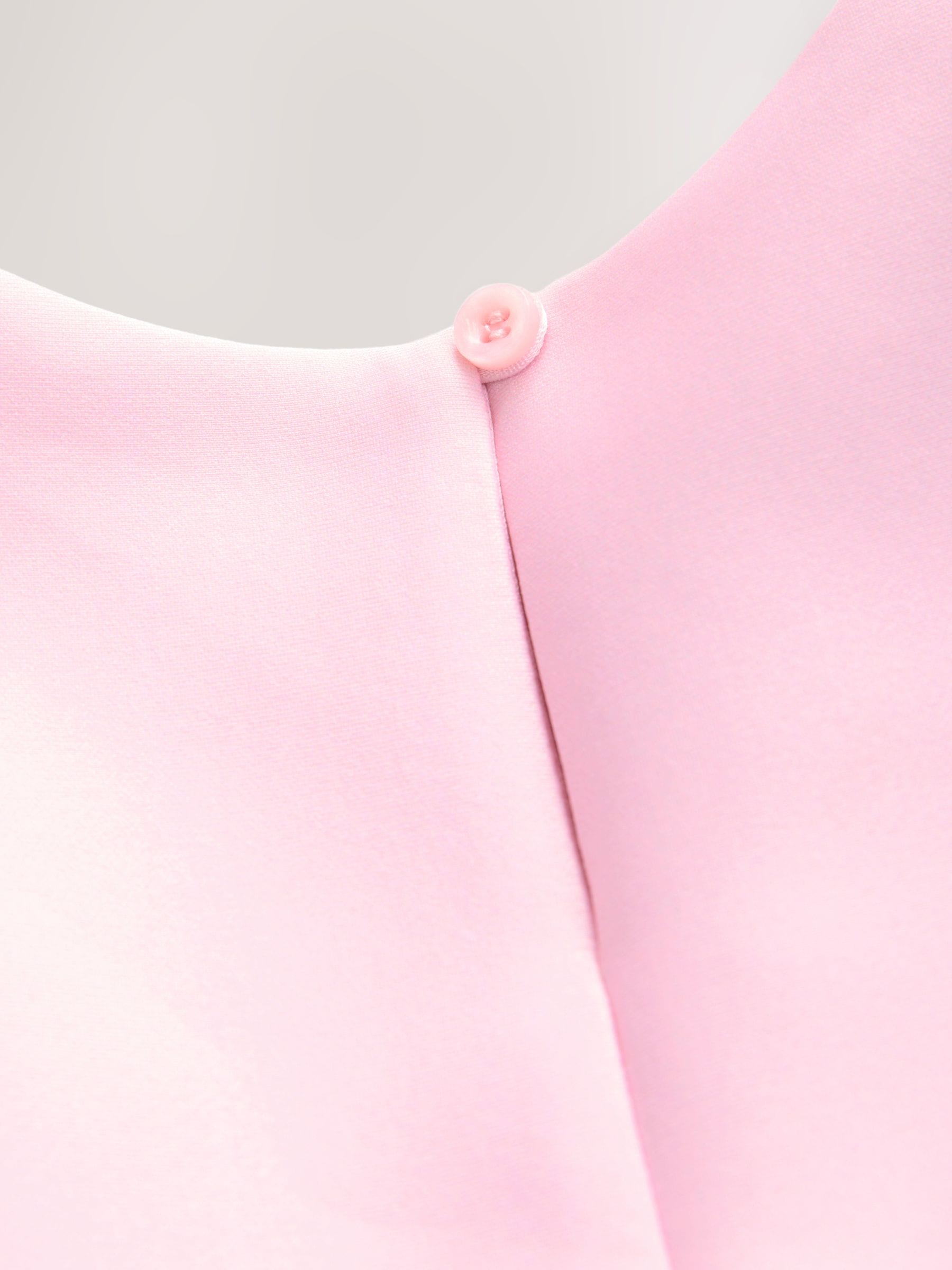 Roze - Mouwloze bloemenjurk (3mnd-7jr)