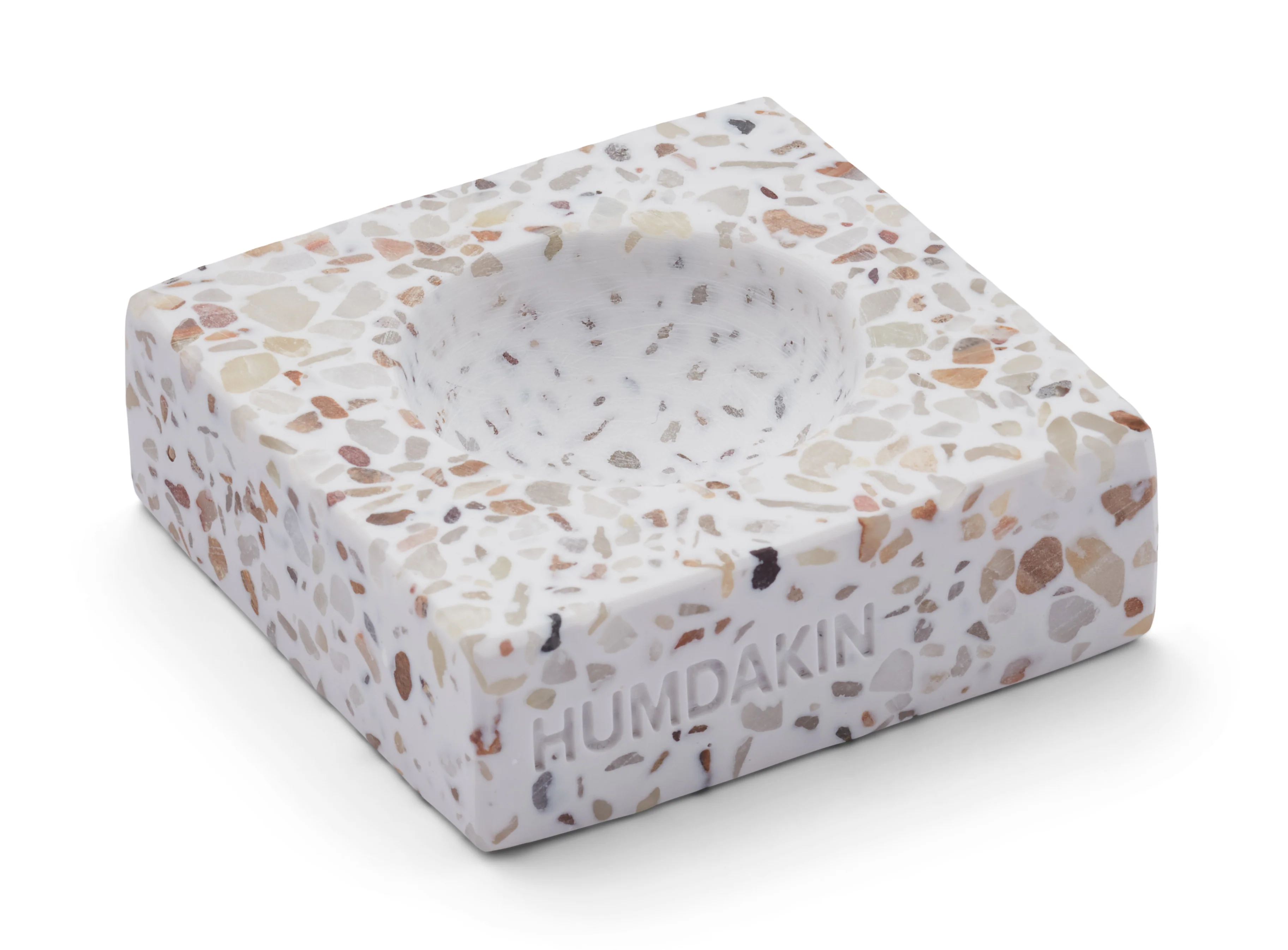 Humdakin  Terrazzo æggebæger single - rød/beige